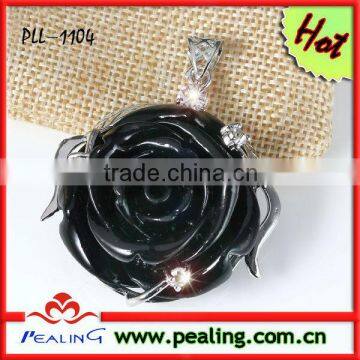 guangzhou manufacturer jewelry enamel flower pendant