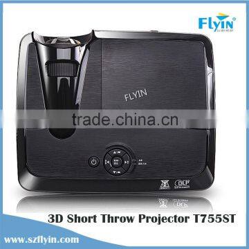 Factory Original ! 4500 ansi Lumens full hd DLP Short Throw Projector 3D 1080P