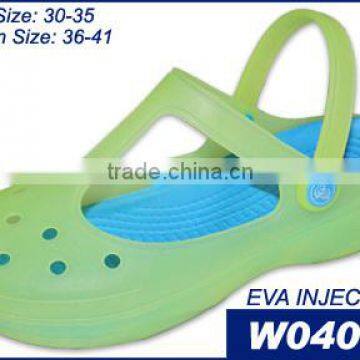 Clear PVC Women Jelly Sandals Clog