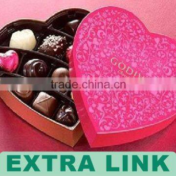 Deluxe Eco-Friendly Food Packaging Candy Box Paper Packing Box Chocolate Box