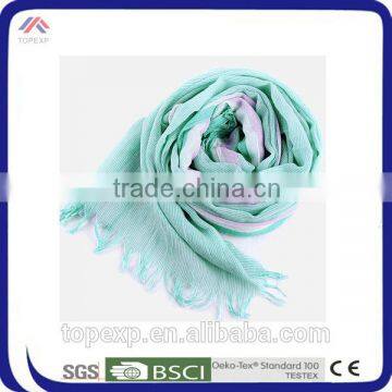 Custom Pink Polyester Satin Scarf Trendy Scarf photo-6