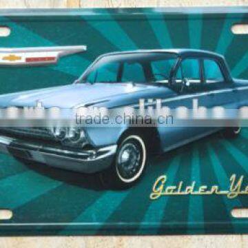 2016 wholesale vintage car decor license plate