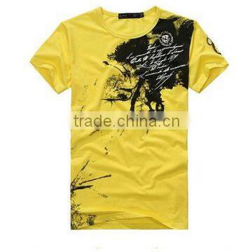 custom printing T-shirt, o-neck t-shirts,men's plain cotton t-shirt,Cheapest printing t-shirt for advertising,Fashion 100%