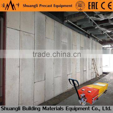 Prestressed concrete wall plate machine