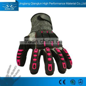 Nitrile Coated Impact-reducing Safety Gloves photo-5