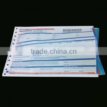 International airway bill printing excellent quality airway bill form