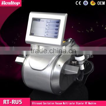 Ultrasonic Liposuction Cavitation Slimming Machine Professional 5 In 1 Ultrasonic Liposuction Machine Cavitation Radio Frequency Vacuum RF Slimming Machine Cavitation Lipo Machine