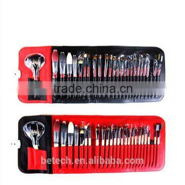 Betech 26pcs Red Color High Quality Cosmetics Brush photo-4