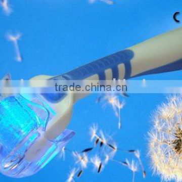 2011 high quantity Photon mirco needle roller with four LED colour lights