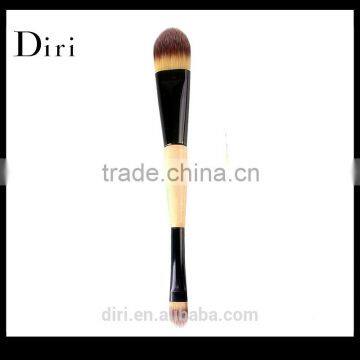 Double Ended Tapered foundation and concealer cosmetic Brush