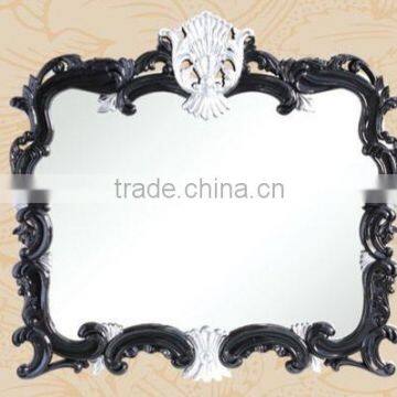 SJ-9186-10 red wooden decorative bathroom mirrors
