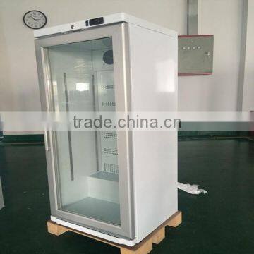 Hot Sale Blood Bank Refrigerator, Glass Door Lab Refrigerator Pharmacy Refrigerator
