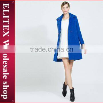 2015 Fashion Red Sexy Ladies Woven Wool Fabric For Winter Overcoat photo-4
