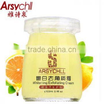 china exfoliating best face whitening cream 100ml private label