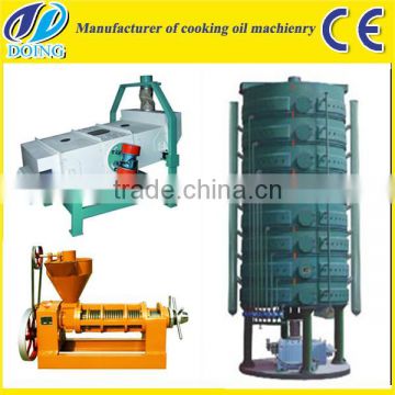 Sunflower seeds oil pressing machine with refining and dewaxing