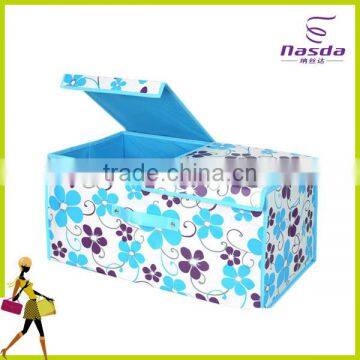 non woven box foldable clothes storage box