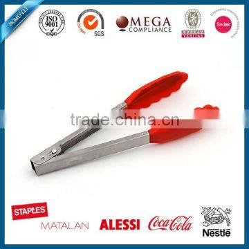 professional stainless steel bbq tong