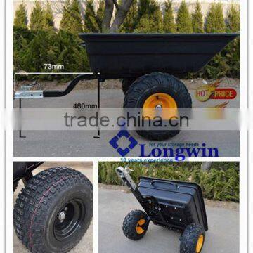 Utlity dump trailer kit atv yard trailer