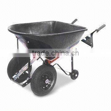 Four Wheels Wheelbarrow/Work Site Tool CartWB6006P