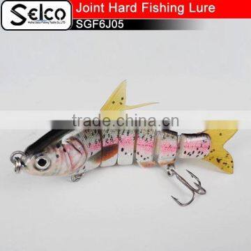 SGF6J05 Six -section Shad Joint plastic lure 3.5"