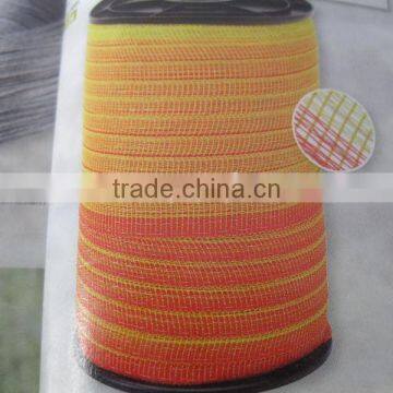 Electric fence poly tape