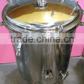 stainless steel pressure storage brite tank