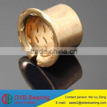 Flange FB090 Bush With Oil Groove Inside Brass Bushing/FB092 Bronze Sleeve/full Copper Material Oiless Slide Bushing photo-3