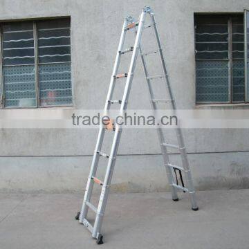 Multi-purpose Aluminium Telescopic Ladder 3.8m With EN131 photo-2