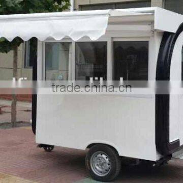 Mobile food trailer with A/C