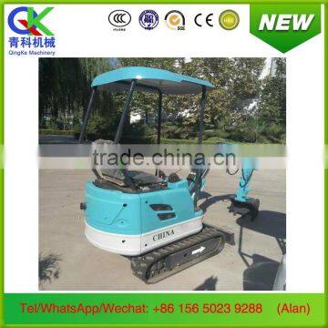 small 0.8ton hydraulic crawler excavator for orchard forest farm greenhouse