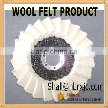 OEM Round 10mm Thick Wool Felt Polishing Glass photo-5