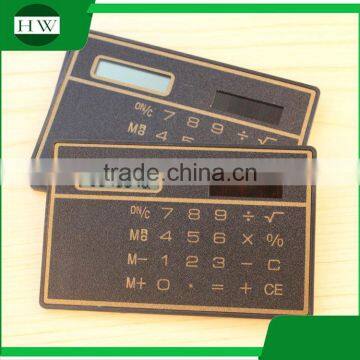 Wholesale Promotion Custom Plastic Mini Portable Ultrathin Card Kids Square Pocket Solar Scientific Counter Calculator photo-5