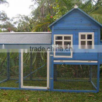 Color Painting Wooden Chicken Coop