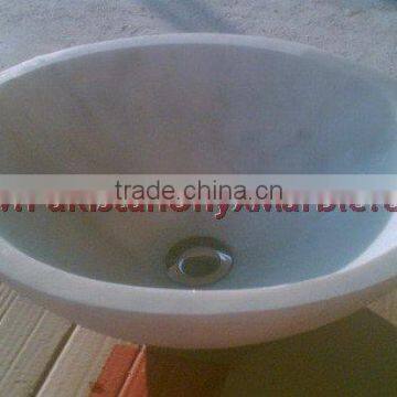 WHITE ZIARAT (CARRARA ) MARBLE SINKS AND BASINS