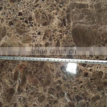 Solid Surface Dark Emperador Marble, Composite Marble Tile photo-2