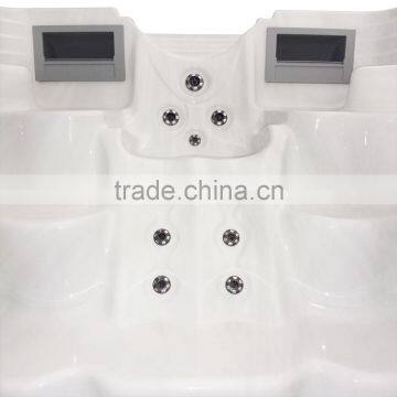 Cheap Acrylic Freestanding Swim Spa Pool With Massage Seats photo-6