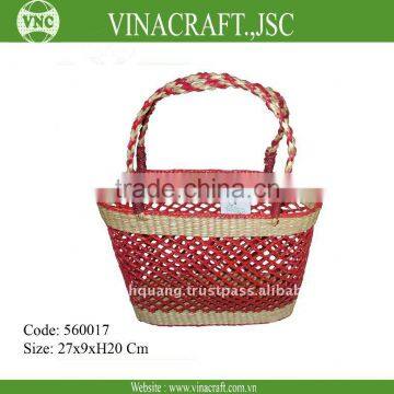 Lady seagrass shopping bag