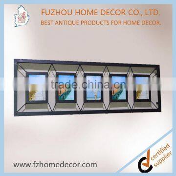 2017 Popular Black Iron Photo Frame With Multi Window for Home Decoration photo-3