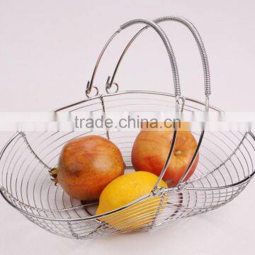 2016 Factory Wholesale Stainless Steel Fruit Basket,Standing Fruit Holder photo-5