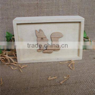 Natural wholesale wooden craft decorative gift boxes wholesale