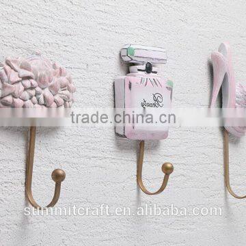 Fashion Pink Lady Hat Hook Resin Clothes Hook photo-2