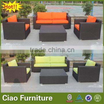 Big Size Outdoor Sofa Set Rattan Garden Furniture