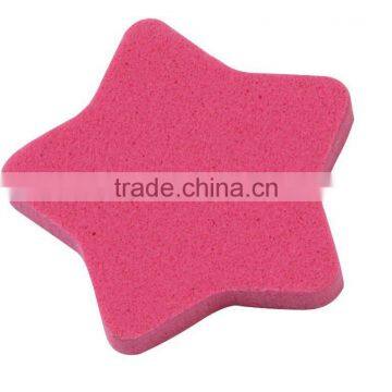 star shaped latex free sponge puff