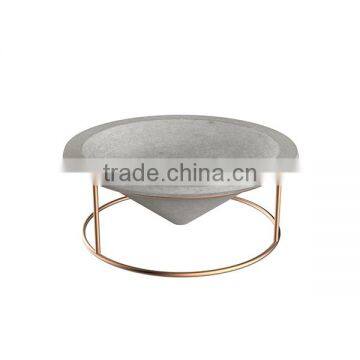 Balcony Pot Simple Style Concrete Plant Pot / Flower Pot photo-2