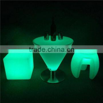 Newly Solar Powered System Lighting Colorful Plastic LED Stool With 16 Colors Change by Remote Control photo-5