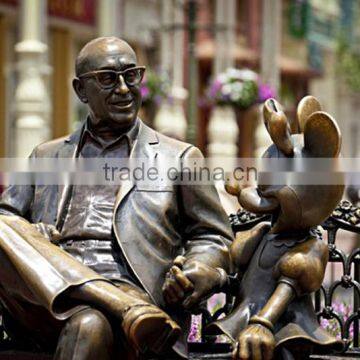 Bronze Factory Outdoor Garden Metal Craft Surreal Bronze Sculpture photo-2