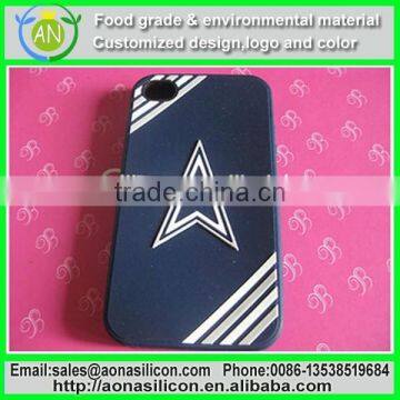 Fashion silicone phone case for ip 5|5s with design