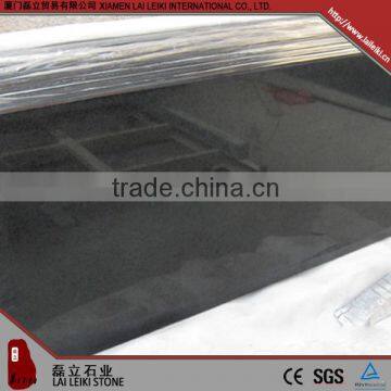 Rectangular shape Black polished Granite G684 vanity top
