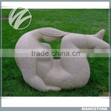 Apartment Garden Design Natural Stone Modern Sculptures photo-3
