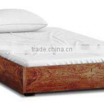 New Design Low Wooden Single Bed